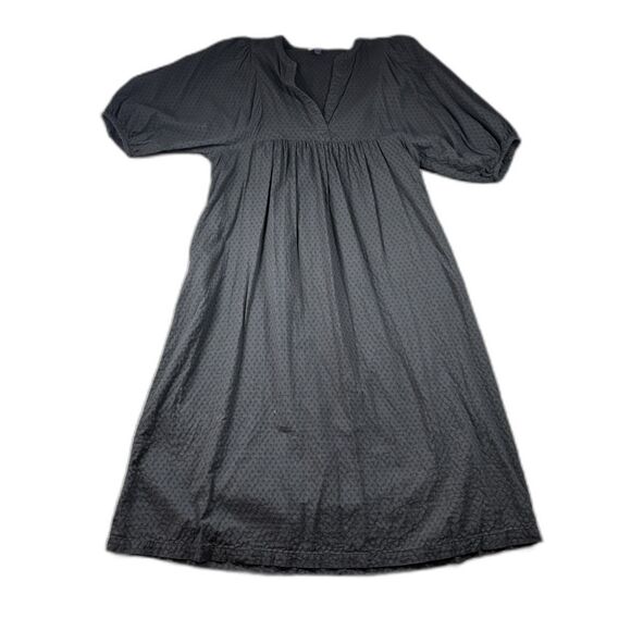 Universal Thread Dresses & Skirts - Universal Thread Women Maxi Dress Puff Sleeve Lagenlook Pockets Black XS L106